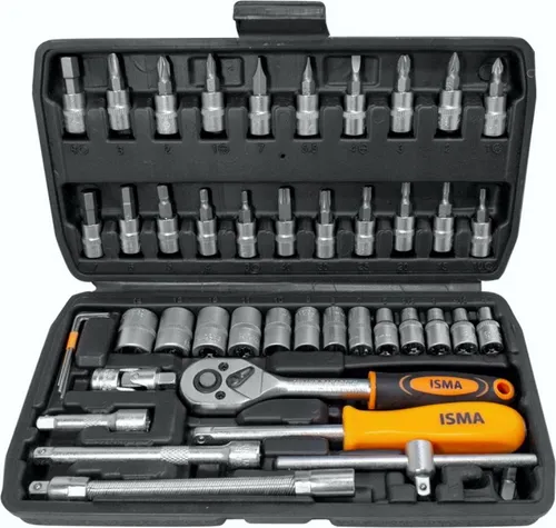 Steckschlüsselsatz Steckschlüsselsatz 46-teilig