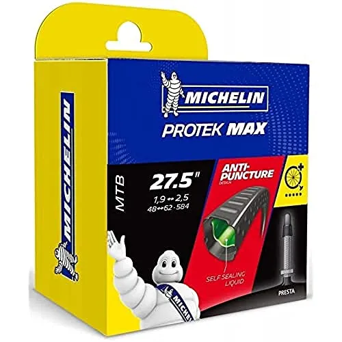 Michelin Fahrradschlauch Protek, Schwarz, 27.5