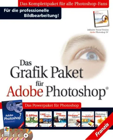 Das Grafik Paket für Adobe Photoshop von FRANZIS