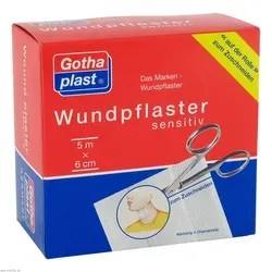 Gothaplast Wundpflaster sensitiv 6 cm x 5 m