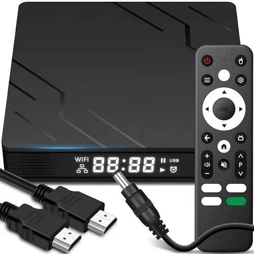 Retoo Android TV Box mit Fernbedienung – 4K Media Player