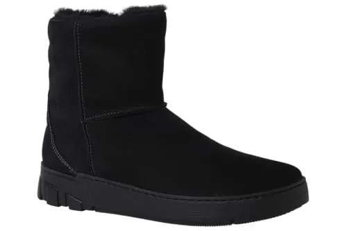 Ganter Damen Giulietta Mode-Stiefel, schwarz, 42 EU - Wanderschuhe mit Blowtech-Gum Sohle und Wechselfußbett für optimalen Komfort und Halt bei jedem Schritt.