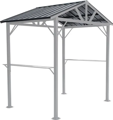 KONIFERA Pavillon-Ersatzdach Lissabon – Schwarz für 244x153 cm