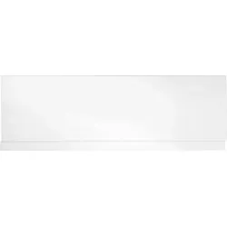 PLAIN 140 NIKA Frontschürze 140x59cm, weiß - Sonstige Badausstattung, ideal für rechteckige Wannen, sorgt für einen modernen Look und einfachen Zugang zur Wanne.