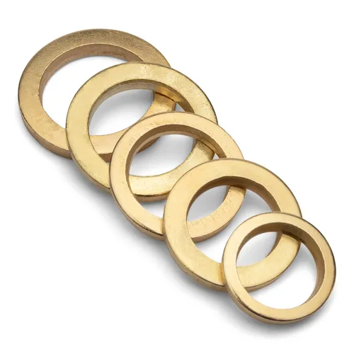 Stück Fitschenring- Sortiment Ø 9/10 / 11/12 / 13 mm Stahl vermessingt Un... 100