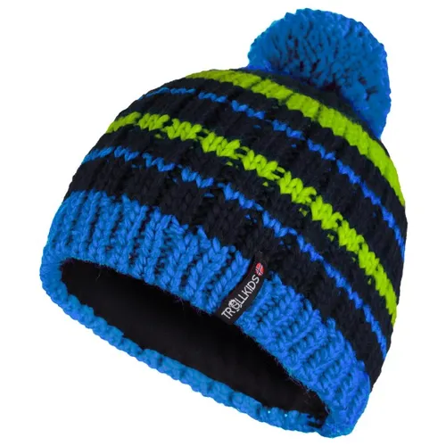 Trollkids Kids Hafjell Bobble Cap 54, Vivid Blue von TROLLKIDS