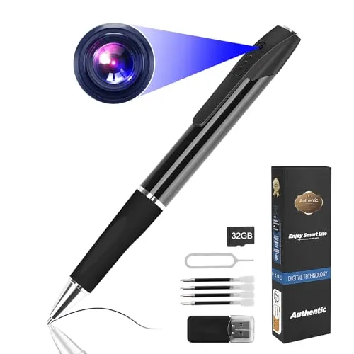 FINSUI Mini Kamera 1080P – Tragbare Überwachungskamera im Stiftformat