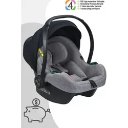 Avionaut Cosmo Smart Babyschale - Grey, 0-13 kg - Die Avionaut Cosmo Smart Babyschale bietet ab Geburt bis 12 Monate sicheren Komfort für Euer Baby. Mit ergonomischem Design und leichtem Gewicht von nur 3,2 kg ist sie ideal für unterwegs.