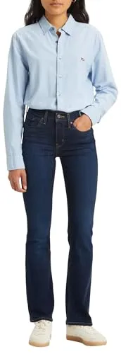 Levi's Damen 315 Shaping Bootcut Jeans - Jeans mit Bootcut-Schnitt und Mid-Waist, formt Kurven und verlängert die Beine, ideal für einen stylishen Retro-Look.