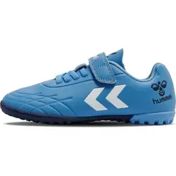 Hummel Top Star Turf Jr - lichen blue, Größe:35 - Sonstige Sportschuhe für junge Fußballer, leicht und mit griffiger Sohle für optimale Leistung auf Kunstrasen.