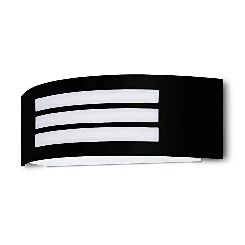 Kwazar Luminaire Wandlampe 15W Außenwandleuchte E27 Wandleuchte IP44 Außenlampe Terrasse Eingangslampe BENY Wandbeleuchtung