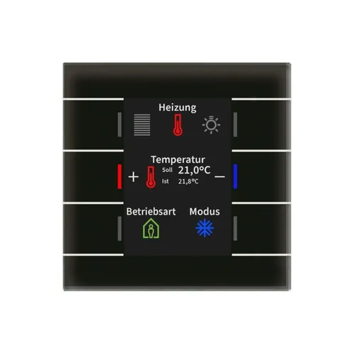 MDT BE-GT2TS.02 Glastaster II Smart mit Farbdisplay
