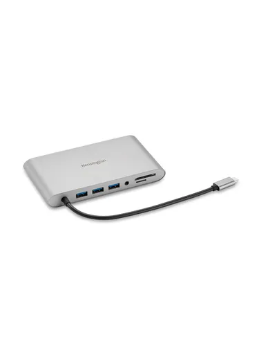 Kensington Dockingstation UH1440p Mobile USB-C 8-in-1 - Vielseitiges Zubehör für unterwegs - Weiteres Notebook-Zubehör, 8-in-1 Dockingstation mit 3 USB-C Ports für nahtlose Konnektivität und effizientes Arbeiten unterwegs.