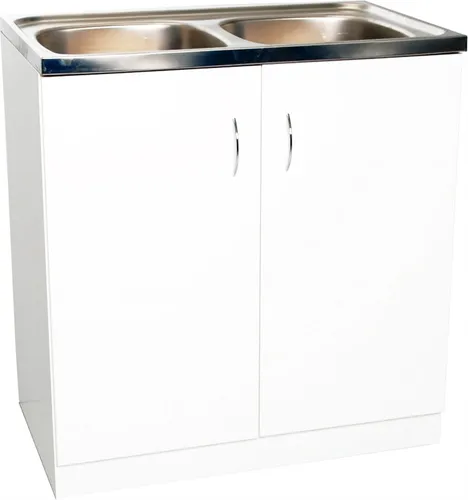 SINGLE Waschbeckenunterschrank 80x50 weiß