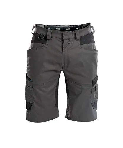 Axis Arbeitsshorts mit Stretch, anthrazit/schwarz