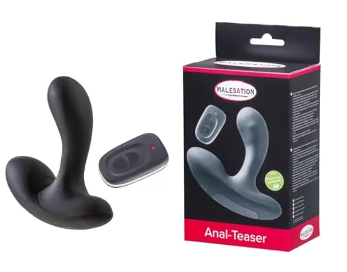 Malesation Anal-Teaser Analplug mit Vibration schwarz