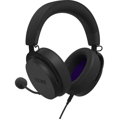 NZXT AP-WCB40-B2 Kabelgebundenes Gaming-Headset - PC-Headset mit Hi-Res-Audio-Zertifizierung und DTS Headphone:X Surround-Sound für präzises 3D-Audio, leichtes Design für maximalen Komfort und abnehmbares Mikrofon.