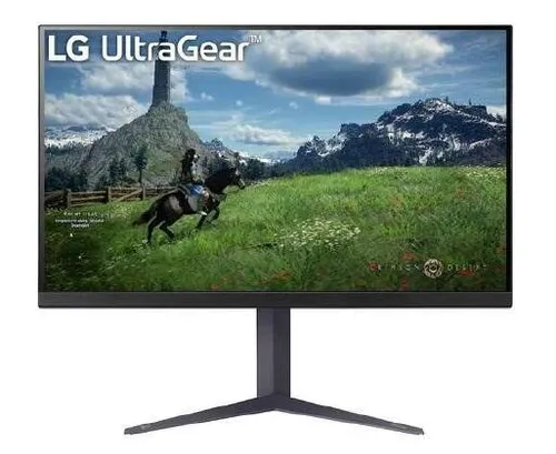 LG UltraGear 32GS85QX-B Gaming Monitor - 31,5 Zoll QHD IPS, 180Hz, 1ms Reaktionszeit für flüssiges Gaming-Erlebnis