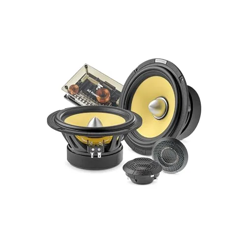Focal ES165KX2E - 16,5cm 2-Wege Compo Lautsprecher - Car-HiFi-Lautsprecher mit hervorragendem Klang und präziser Basswiedergabe für ein unvergleichliches Musikerlebnis im Auto.