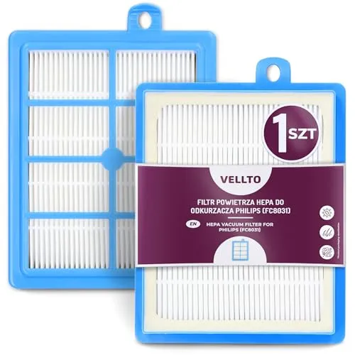 Vellto HEPA Filter Für Staubsauger Kompatibel Mit Philips FC8031 Electrolux AEG EFH12 UltraSilencer Tornado Volta Luftreinigung Präzise Filterung Haushaltszubehör Allergikerfreundlich