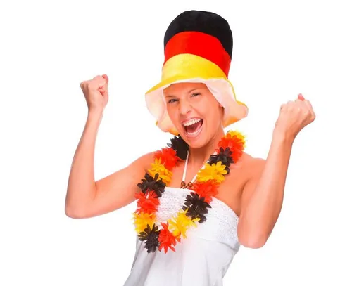 elasto Dekoobjekt Fanhut DEUTSCHLAND Kopfbedeckung für EM 2024 Fanartikel