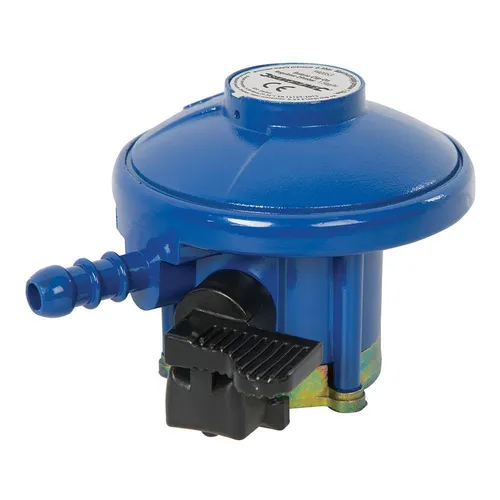 Silverline Butangas-Druckregler mit Klemmventil, 21 mm Calor/Flogas