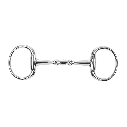 Olivenkopfgebiss EDELSTAHL 14 mm, doppelt gebrochen