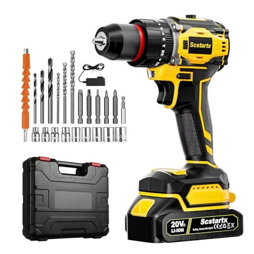 20V Kordloser Akku-Schlagbohrschrauber mit 24-teiligem Set