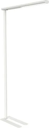 Maul Stehlampe Mauljet, LED, 195cm, 4650 Lumen, 51 Watt - Stehleuchte für Büro mit neutralweißem Licht (4000K) und 4650 Lumen. Platzsparender U-förmiger Standfuß aus hochwertigem Aluminium und Stahl.