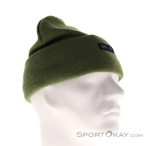 Oakley B!B Gradient Patch Beanie Mütze-Oliv-Dunkelgrün-One Size