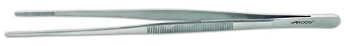 ARCOS Pinzetten aus Edelstahl 300 mm - Professionelles Küchenutensil für die Präsentation von Gerichten - Silber, Gadget Chef