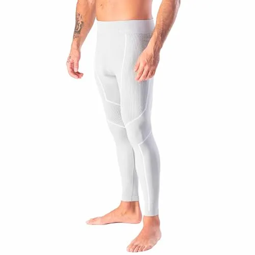 Risalti Thermo Unterhose Herren Merino Tech in silber von Risalti