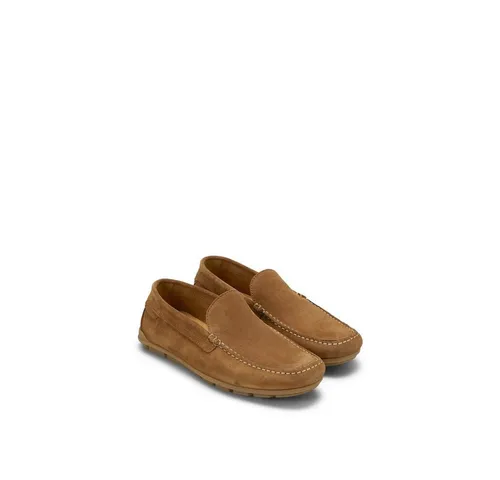Marc O'Polo Mokassin Slipper Braun 44 EU - Eleganter Mokassin in Braun, Größe 44 EU. Perfekt für lässige Anlässe und bietet hohen Tragekomfort dank hochwertiger Verarbeitung.