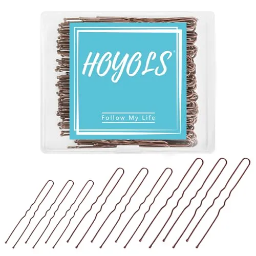 Haarklammern, -nadeln & -clips Braun von HOYOLS