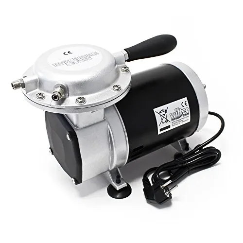 Wiltec Unterdruck Membranpumpe 128-135 l/min AS29 ölfrei Klimaanlage