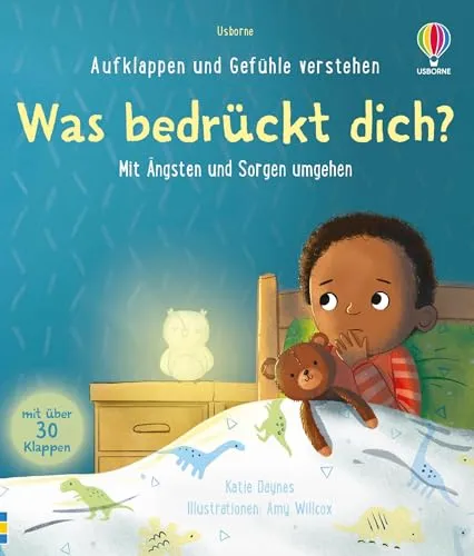 Aufklappen und Gefühle verstehen: Was bedrückt dich?: mit Ängsten und Sorgen umgehen – altergerechtes Sachbilderbuch mit über 30 Klappen – für Kinder ... (Aufklappen-und-Gefühle-verstehen-Reihe)