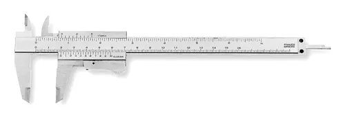Horex Taschenmessschieber mit Momentfeststellung 150 mm - Präziser Messschieber aus rostfreiem Material, ideal für genaue Messungen in Werkstätten und beim Heimwerken.