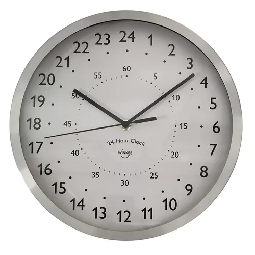 Stunden Wanduhr aus MDF 24