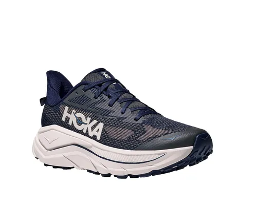 Hoka Herren Challenger 8 schwarz 42.6 - Hoka Challenger 8 – Vielseitiger Hybrid-Schuh für Straße und Trail. Mit atmungsaktivem Obermaterial und ausgeglichener Dämpfung für hohen Komfort. Ideal für wechselnde Untergründe und lange Läufe.