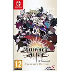 The Alliance Alive HD Remastered - Awakening Edition - Nintendo Switch - RPG für Nintendo Switch mit verbesserter Grafik und fesselnder Story, perfekt für Rollenspielfans.