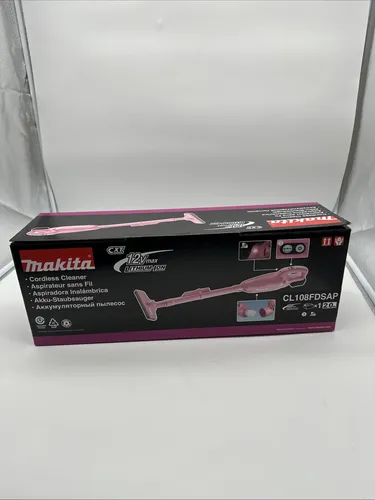Makita CL108FDSAP Akku Staubsauger in Schwarz in pink von Makita
