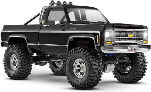 Traxxas Crawler TRX 4m Chevy K10 4x4 lifted schwarz 1/18 RTR - RC-Modelle, beeindruckende Geländetauglichkeit und detailgetreues Design für Abenteuer im Freien.