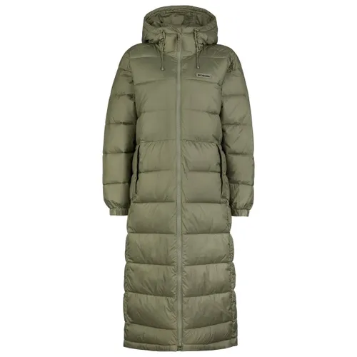 Columbia Pike Lake™ III Long Steppjacke Grün XL - Winterjacke für Damen mit Omni-Heat™ Thermoreflektierendem Futter für optimale Wärme und gemütliche Isolierung aus 100 % recyceltem Polyester, ideal für kalte Tage.