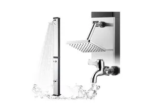 Strattore Solardusche in schwarz von Strattore