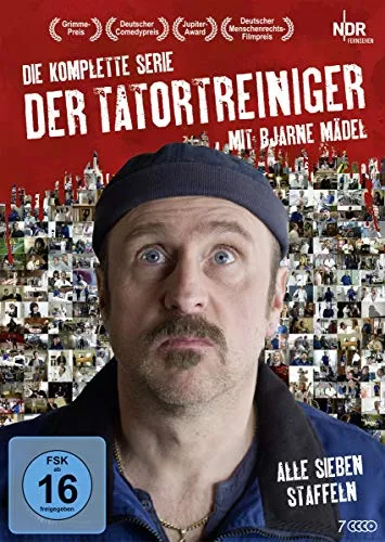 Der Tatortreiniger - Die komplette Serie [7 DVDs] - Krimi- und Comedy-Serie über einen ungewöhnlichen Tatortreiniger, der in skurrile Situationen gerät. Ideal für Fans von schwarzem Humor!