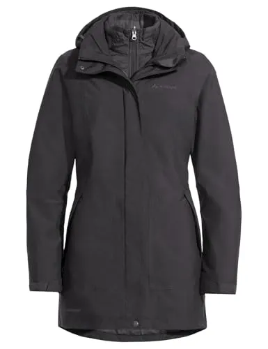 Vaude Damen Idris 3in1 III Jacke - Wetterfester Parka mit Fleece-Innenjacke - Doppeljacken für aktive Damen, vielseitig einsetzbar und ideal für wechselhaftes Wetter dank 3-in-1-Funktion.