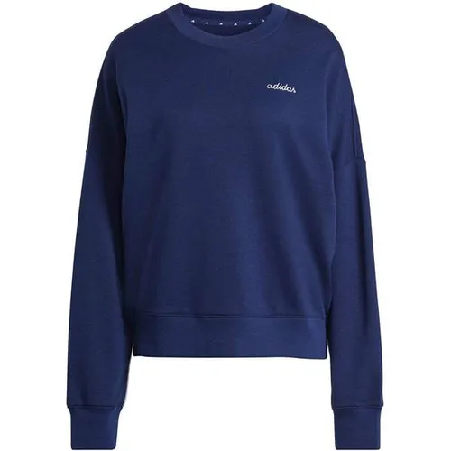 ADIDAS Damen Sweatshirt Seasonal Essentials Colorpop mit aufgestickter Grafik