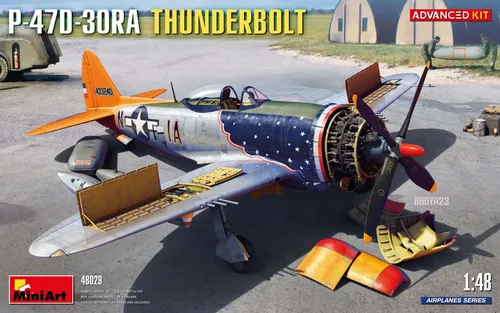 P-47D-30RA Thunderbolt (ADVANCED KIT) / 1:48 - Miniart