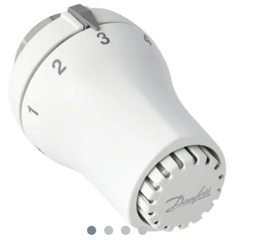 Danfoss Thermostatkopf Fühlerelement RAS-DK, M 30x1,5 eingebauter Fühler, mit Nu