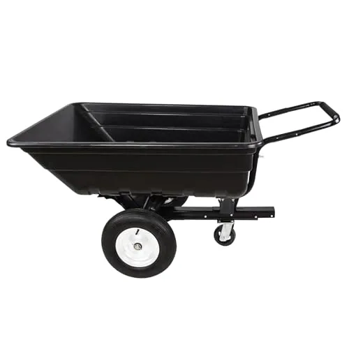 DEMA PVC XXL Schubkarre 220 L – Schubmulde, Bauschubkarre, Gartenschubkarre, 2-Rad, bis 300 kg Tragkraft, robust & langlebig, ideal für Garten, Baustelle, Erde & Transport
